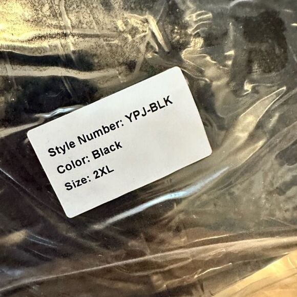 NWT Club Paradise Unisex Paxton Puffer Jacket No Front Closure - Black- Size 2XL - Picture 4 of 7